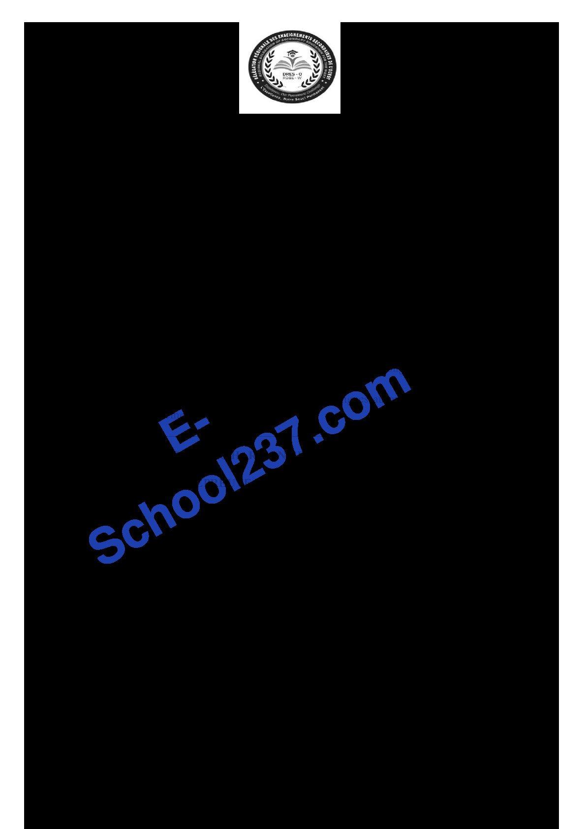 BEPC EXPRESSION ECRITE
